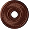 Ekena Millwork Melonie Ceiling Medallion (Fits Canopies up to 6 3/8"), 16"OD x 3 5/8"ID x 3/4"P, Antique Copper CM16MLACS - alternate 1